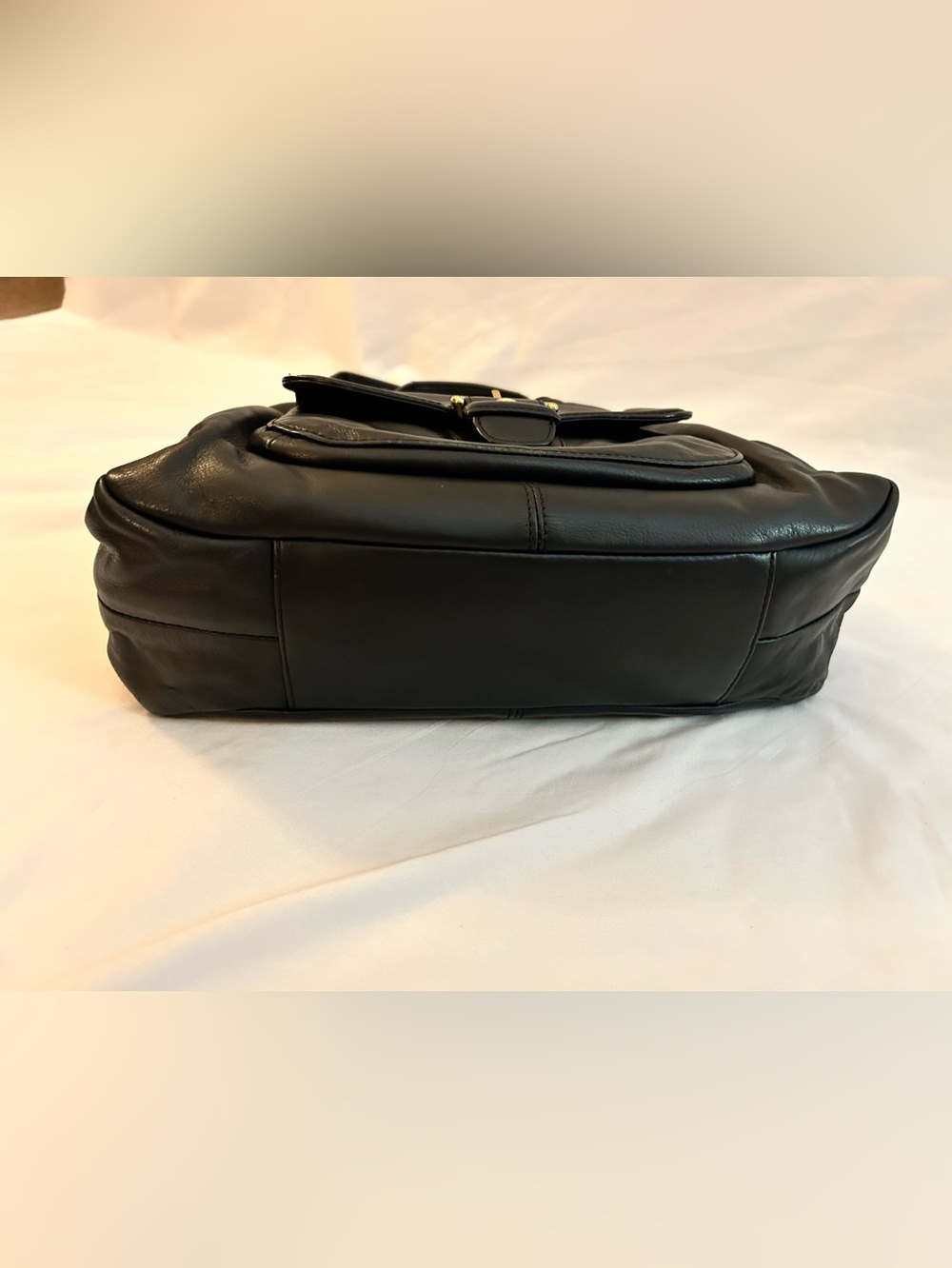 Coach Campbell Black Leather Hobo - Picture 6 of 16